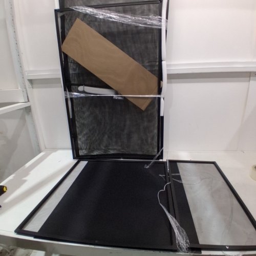 ZOO MED REPTIBREEZE ZOO MED REPTIBREEZE OPEN AIR SCREEN CAGE - MEDIUM, 16" X 16" X 30" - BLACK image 2