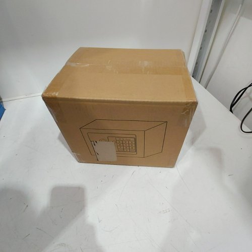 ELECTRONIC HOME SAFE - COMPACT DIGITAL LOCKING SAFE BOX WITH KEY OVERRIDE 0.25 CU. FT - PINK (MODEL: BXX20) image 2