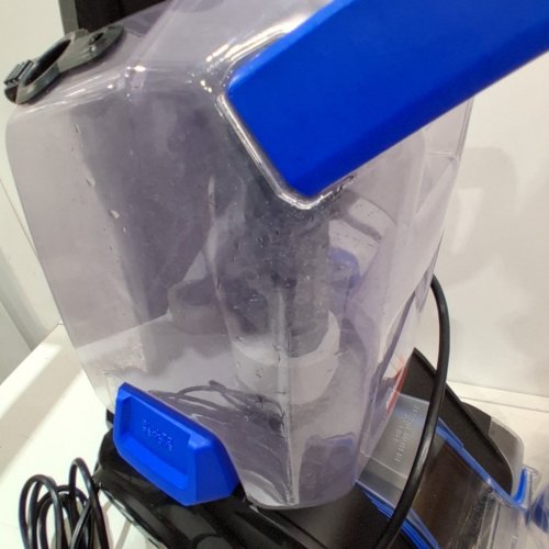 BISSELL POWERCLEAN POWERFUL & LIGHTWEIGHT TURBOBRUSH PET UPRIGHT CARPET CLEANER - 120V - BLUE - (MODEL:3939C) image 4