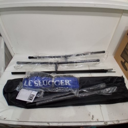 GAMEMASTER ATHLETIC LOUISVILLE SLUGGER FLEX NET PROTECTIVE SCREEN - 5FT X 7FT - BLUE (MODEL: L60116) image 2