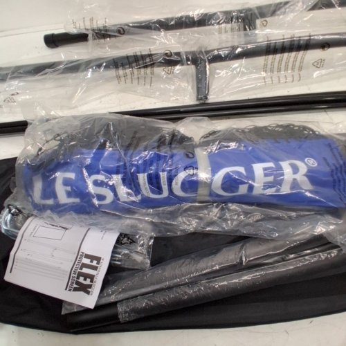 GAMEMASTER ATHLETIC LOUISVILLE SLUGGER FLEX NET PROTECTIVE SCREEN - 5FT X 7FT - BLUE (MODEL: L60116) image 3