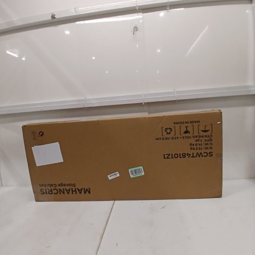 MAHANCRIS TOY CHEST STURDY ENTRYWAY STORAGE CHEST WITH SAFETY HINGES RETRO TOY BOX - WHITE - 39.37"X15.74"X18.89" (MODEL: SCWT48101Z1) image 10