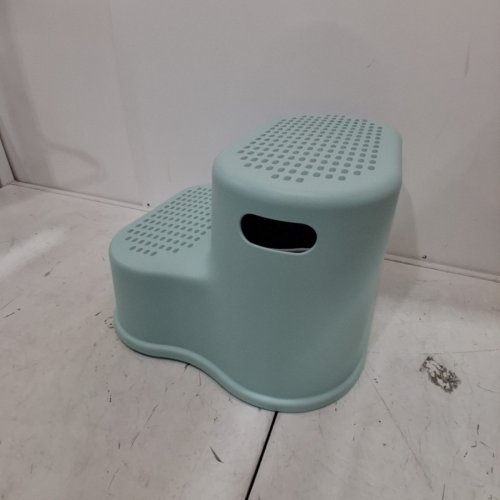 KID'S PILLOWFORT DOUBLE STEP STOOL - MINT GREEN image 2