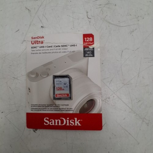 SANDISK 128GB ULTRA SDXC UHS-I MEMORY CARD - UP TO 140MB/S, C10, U1, FULL HD, SD CARD - SDSDUNB-128G-GN6IN image 2