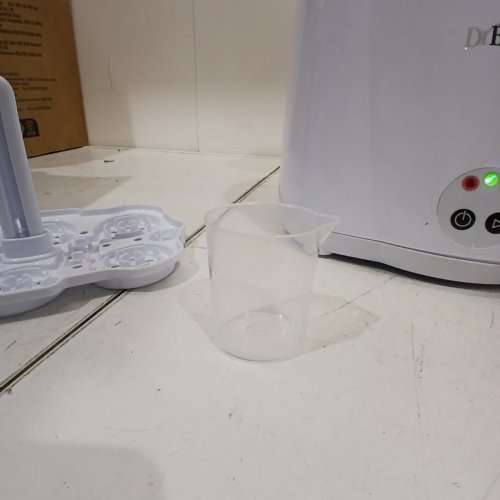 DR BROWNS DELUXE BOTTLE STERILIZER, STERILIZE 6 BOTTLES PER CYCLE, WHITE/GREY (MODEL:AC045) image 7