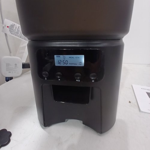 PETRICE AUTOMATIC CAT FEEDER - 4 L - BLACK (MODEL: VT02-00029) image 2
