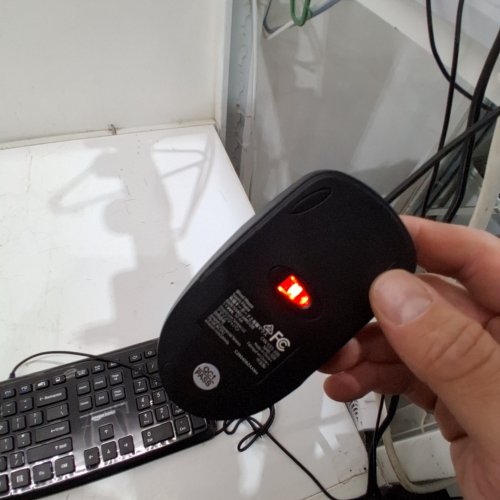 AMAZON BASICS MOUSE & KEYBOARD BUNDLE WIRED - BLACK (MODEL: B00B7GV802) image 2