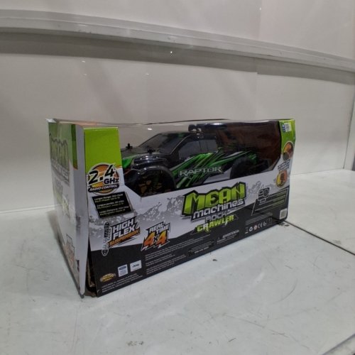 NKOK MEAN MACHINES FORD F-150 RAPTOR XTREME ROCK CRAWLER REMOTE CONTROLLED TRUCK - BLACK/GREEN image 5