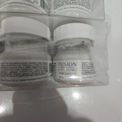 8 FUSION MINERAL PAINT - 37 ML EACH - PARCHMENT image 3