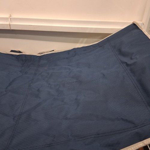 2PC OVERMONT OVERSIZED FOLDING CAMPING COT WITH MATTRESS - 75" X 28" - 550LBS MAX/CAP - BLUE (MODEL: OM006012) image 3