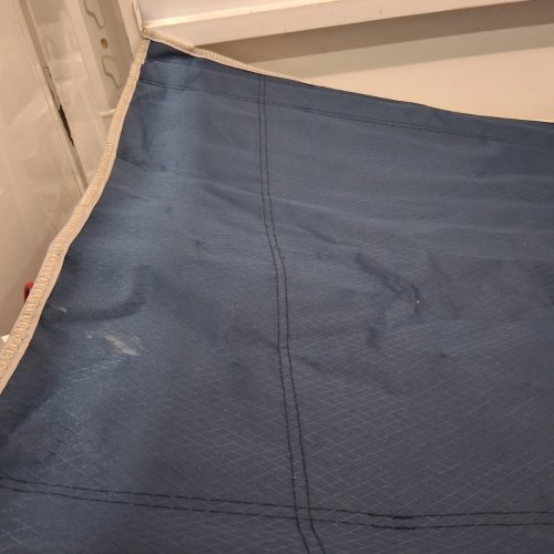 2PC OVERMONT OVERSIZED FOLDING CAMPING COT WITH MATTRESS - 75" X 28" - 550LBS MAX/CAP - BLUE (MODEL: OM006012) image 4