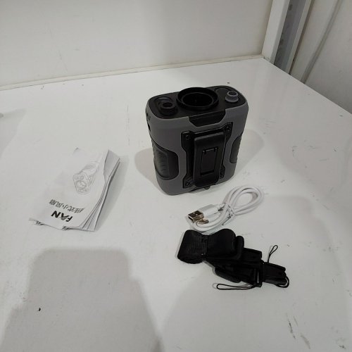 KOONIE PORTABLE CLIP ON RECHARGEABLE WAIST FAN - 16000 RPM - 10000MAH - GRAY / BLACK (MODEL: N102) image 3