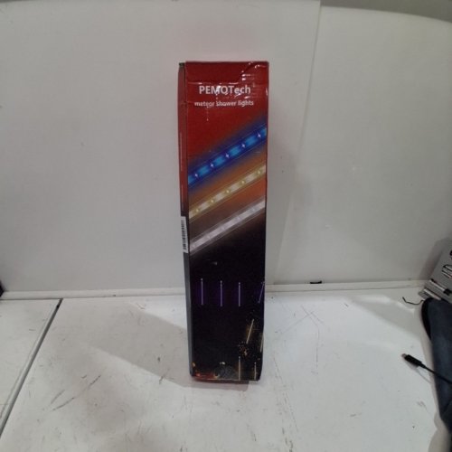 PEMOTECH WATERPROOF LED METEOR SHOWER LIGHTS - 16 TUBE LIGHTS - 49.5FT - BLUE (MODEL: 117-0078-80) image 4