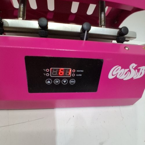 COOLSUB TUMBLR HEAT PRESS MACHINE - 11-16OZ -PINK (MODEL: CS-CA-TUM-GREY PINK) image 2