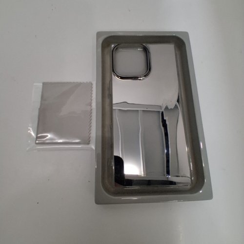 HEYDAY MIRROR PHONE CASE WITH MAGSAFE FOR IPHONE 16 PRO MAX - REFLECTIVE SILVER image 2