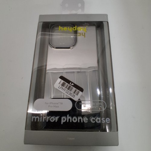 HEYDAY MIRROR PHONE CASE WITH MAGSAFE FOR IPHONE 16 PRO MAX - REFLECTIVE SILVER image 3