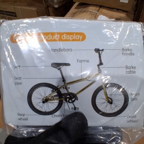 CJIER BMX BICYCLE - 24" - SILVER image 10