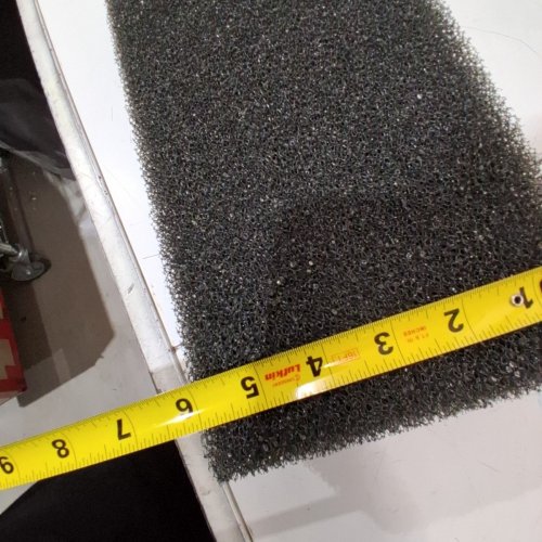 7PK HIGH-DENSITY NEEDLE FELTING FOAM PAD - 14" X 4" X 6" BLACK image 5