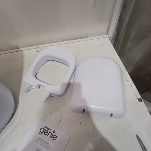 DIAPER GENIE ESSENCE PAIL DIAPER PAIL SYSTEM - 24" - WHITE image 4