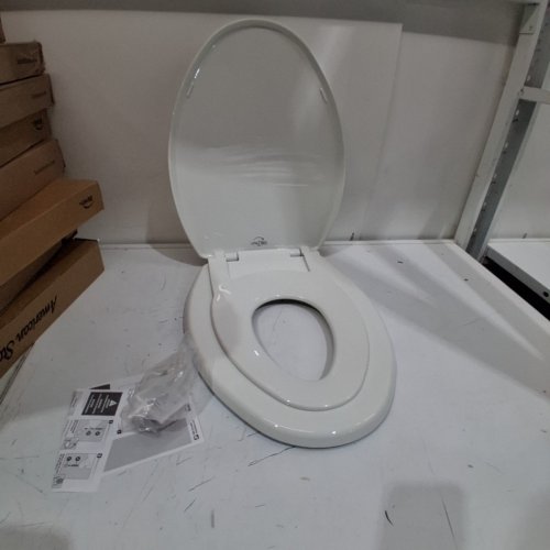 BEMIS LITTLE2BIG SLOW-CLOSE TOILET SEAT WITH BUILT-IN POTTY-TRAINING SEAT - 18.5" ELONGATED - WHITE (MODEL: 1881SLOW 000) image 2