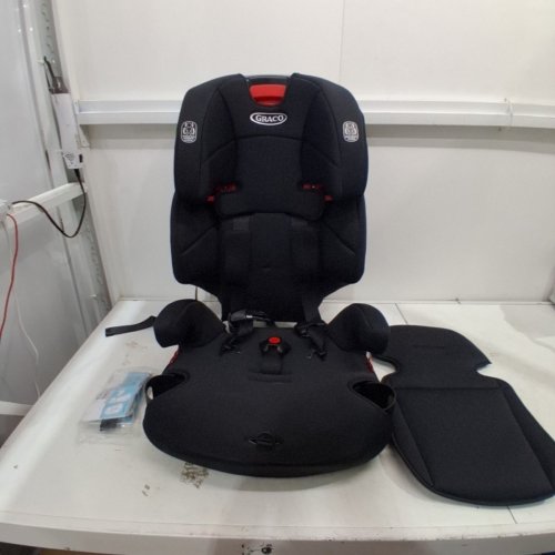 GRACO C20 TRANZITIONS 3-IN-1 HARNESS BOOSTER CAR SEAT - 100LBS MAX/CAP - BLACK (MODEL: 2035724) image 2