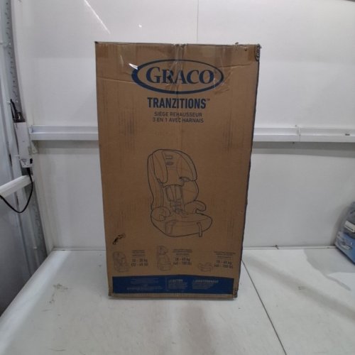 GRACO C20 TRANZITIONS 3-IN-1 HARNESS BOOSTER CAR SEAT - 100LBS MAX/CAP - BLACK (MODEL: 2035724) image 7