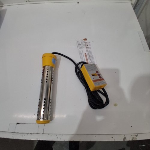 PORTABLE IMMERSION WATER HEATER - 1500W - YELLOW image 3