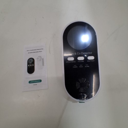 5-IN-1 KH ALERT PLUG IN CARBON MONOXIDE DETECTOR AND NATURAL GAS DETECTOR - WHITE (MODEL:KH168) image 3