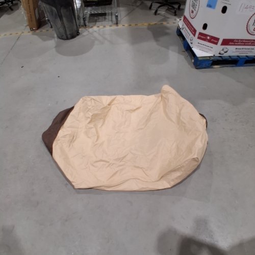VAILGE PATIO CHAIR COVER - 27" X 39" X 31" - BEIGE AND BROWN image 2