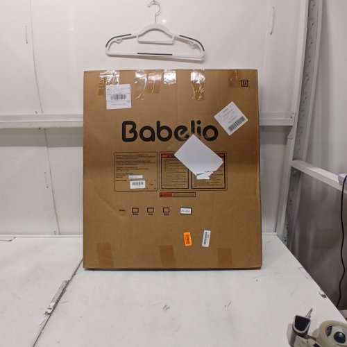 BABELIO BABY GATE - 26" - 40" X 30" - BROWN WOOD PATTERN (MODEL: CB-M-101) image 4