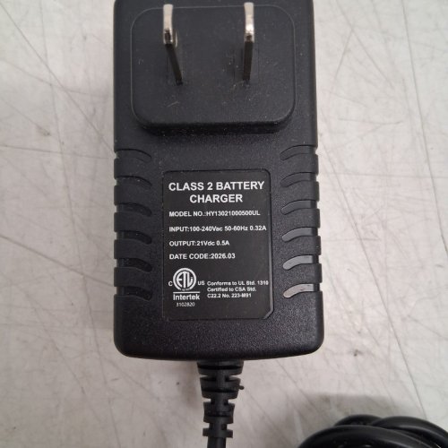 BATTERY CHARGER COMPATIBLE WITH VARIOUS BLACK + DECKER BATTERIES - 16V-20V - BLACK (MODEL: LCS1620) image 4