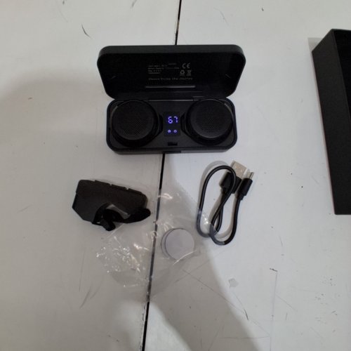 OBEST BLUETOOTH HELMET HEADSET - 1900MAH - BLACK (MODEL: H360) image 4