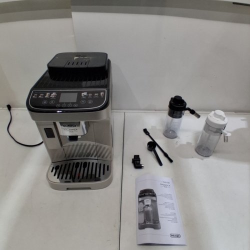 DELONGHI MAGNIFICA DUO AUTOMATIC ESPRESSO MACHINE, MILK FROTHER, 20 ONE-TOUCH RECIPES - SILVER - (MODEL:ECAM33080SXB) image 16