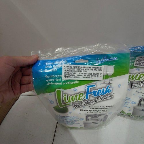 3PK LIMEFRESH DISH DETERGENT BOOSTER - 1 KG / 2 LBS EACH image 3