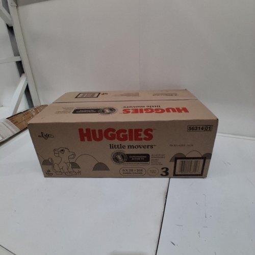 168PK HUGGIES LITTLE SNUGGERS DISNEY DIAPERS - SIZE 3 (16-28LBS) image 2