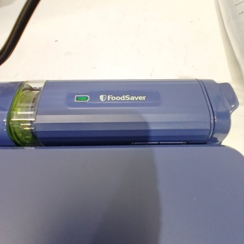 2PC FOODSAVER 2-IN-1 HANDHELD AND COUNTERTOP VACUUM SEALER - MATTE INDIGO BLUE (MODEL: MS2030) image 3
