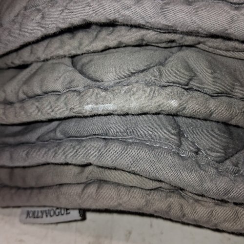 JOLLYVOGUE WEIGHTED BLANKET - KING 88" X 104" 10LBS - GREY image 3