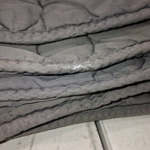 JOLLYVOGUE WEIGHTED BLANKET - KING 88" X 104" 10LBS - GREY image 4