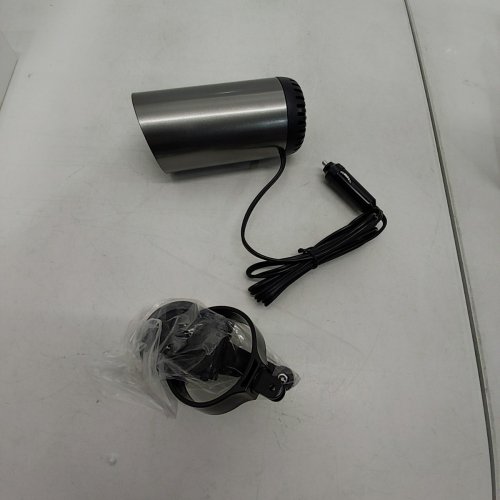 CAR WINDSHIELD DEFOGGER DEFROSTER HEATER FAN - 12V, 150W - GREY/BLACK (MODEL: MJ509B) image 2