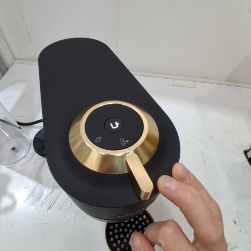BREVILLE NESPRESSO VERTUO POP+ DELUXE COFFEE AND ESPRESSO MACHINE - MATTE BLACK/GOLD (MODEL: BNV125MTB) image 2