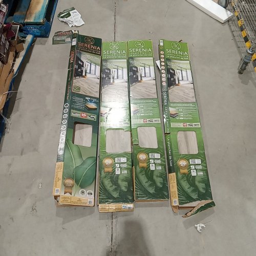 (4) 6PK SERENIA LUXURY FLOORING LONDON MIST OAK VINYL PLANKS - 7.1" X 48.8" - (24 TOTAL) - OAK (MODEL: 3857) image 3