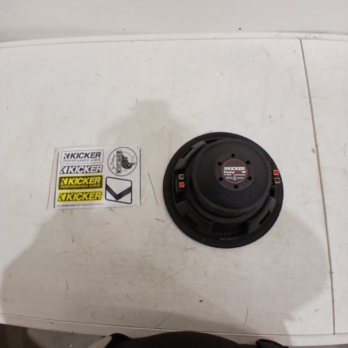 KICKER CVR10 COMPVR CAR AUDIO SUBWOOFER 2 OHM DUAL VOICE COIL - 10" - BLACK (MODEL: 52CVR102) image 5