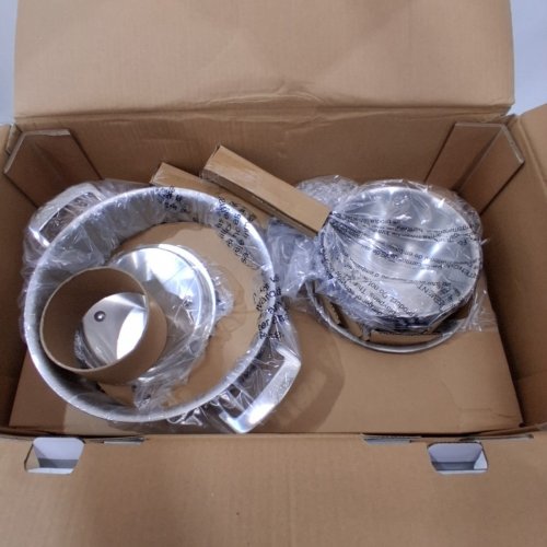 10PC KIRKLAND SIGNATURE 5-PLY CLAD STAINLESS STEEL COOKWARE - STAINLESS STEEL - (MODEL: 1119338) image 3