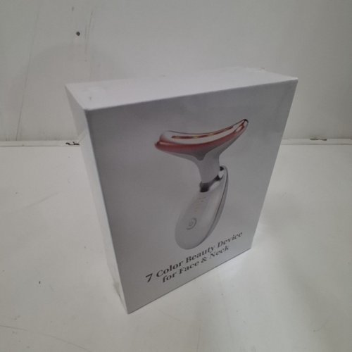 SUENOHYU FACIAL RED LIGHT THERAPY WITH 7 LED COLOURS - PINK image 2