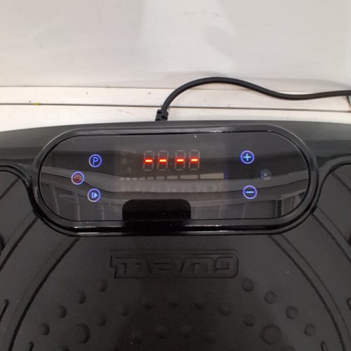 TAEVNO BLUETOOTH VIBRATION PLATE EXERCISE MACHINE - 450LB CAPACITY - BLACK image 2