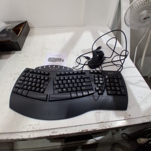PORIXX WIRED KEYBOARD AND VERTICAL MOUSE COMBO - BLACK (MODEL: PERIDUO-512) image 6