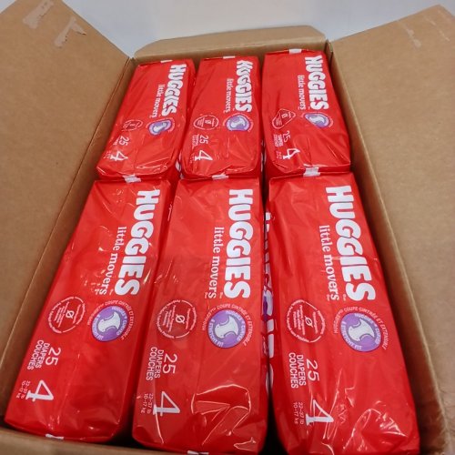 150PK HUGGIES LITTLE MOVERS DIAPERS - SIZE 4 - DISNEY BABY LION KING image 2