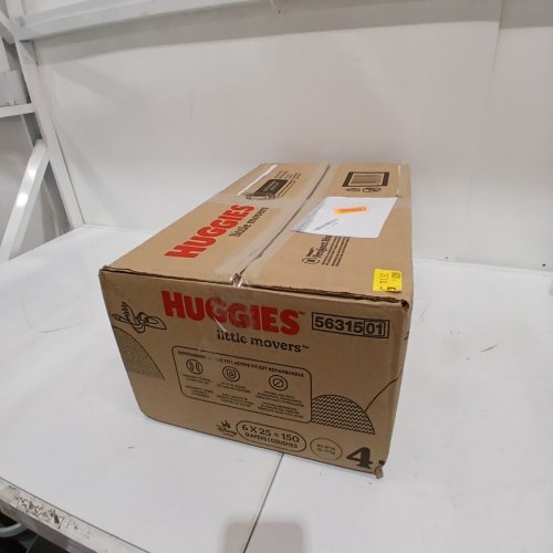 150PK HUGGIES LITTLE MOVERS DIAPERS - SIZE 4 - DISNEY BABY LION KING image 3