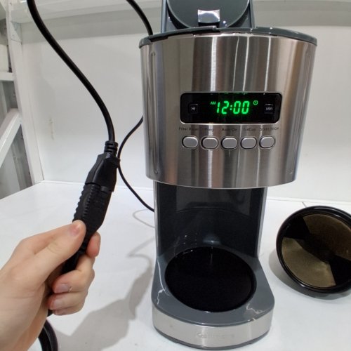 KENMORE 12-CUP PROGRAMABLE DRIP COFFEE MAKER - BLACK (MODEL: KKCM12B) image 2