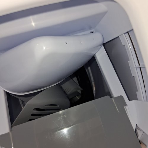LITTER GENIE PAIL STYLE CAT LITTER WASTE DISPOSAL SYSTEM - WHITE/GREY (MODEL: 00666594210890) image 3